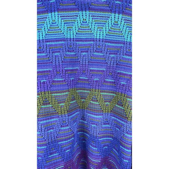 VTG Y2K Cosby Colours Alexander Julian Sweater Mens Large Cotton Made In USA - Picture 2 of 6